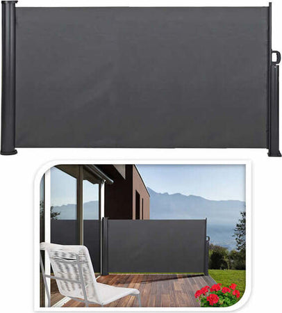 Tenda schermante apertura laterale per balconi e terrazzi frangi vista da 3 mt Giardino e giardinaggio/Arredamento da giardino e accessori/Ombrelloni tende e tettucci parasole/Vele parasole Decor Space - Altamura, Commerciovirtuoso.it