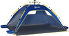 Tenda-Spiaggia-Pop-Up-con-2-Finestre-Traforate-e-Porta-Richiudibile,-220x173x120cm-Blue-e-Giallo-CT7A20-166CT7