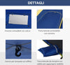 Tenda-Spiaggia-Pop-Up-con-2-Finestre-Traforate-e-Porta-Richiudibile,-220x173x120cm-Blue-e-Giallo-CT7A20-166CT7