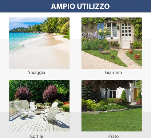 Tenda-Spiaggia-Pop-Up-con-2-Finestre-Traforate-e-Porta-Richiudibile,-220x173x120cm-Blue-e-Giallo-CT7A20-166CT7