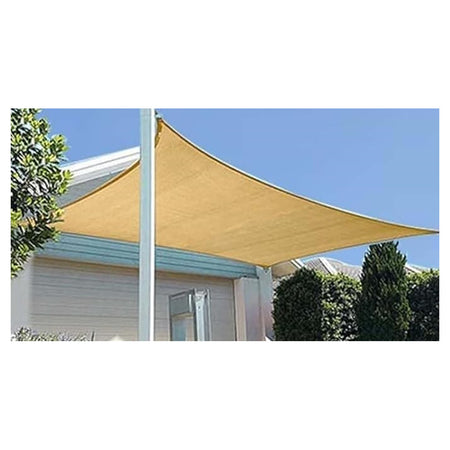 Tenda Vela Ombreggiante Parasole Da Esterno Terrazze Giardino Patio Rettangolare 4 X 5 Mt
