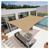 Tenda Vela Ombreggiante Parasole Da Esterno Terrazze Giardino Patio Rettangolare 4 X 5 Mt