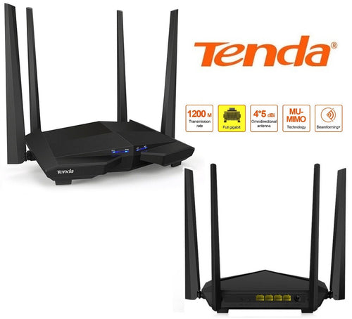 Router Wi-Fi Dual-Band Gigabit 1200Mbps TENDA AC10