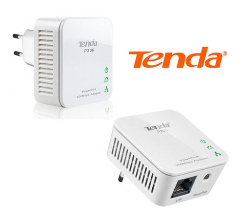 Coppia Mini Powerline 200Mbps TENDA P200