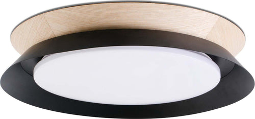 TENDER Lampada plafoniera nera Illuminazione/Illuminazione per interni/Lampadari lampade a sospensione e plafoniere/Plafoniere Led Mall Home - Napoli, Commerciovirtuoso.it