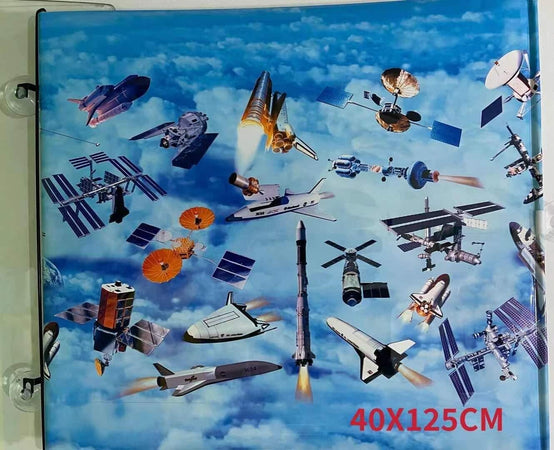 Tendina Parasole A Rullo 40 X 125 Cm Tema Spazio Per Auto Finestrini Parabrezza Prima infanzia/Seggiolini auto e accessori/Accessori/Tendine parasole per auto Trade Shop italia - Napoli, Commerciovirtuoso.it