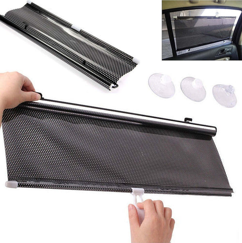 TENDINA PARASOLE AVVOLGIBILE PER AUTO VIAGGIO TENDA RETRATTILE ANTISOLE 40x60cm Auto e Moto/Accessori per auto/Parasole/Finestrini laterali Trade Shop italia - Napoli, Commerciovirtuoso.it