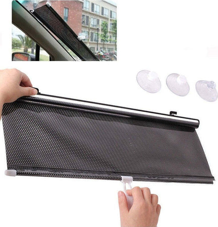 TENDINA PARASOLE AVVOLGIBILE PER AUTO VIAGGIO TENDA RETRATTILE ANTISOLE 40x60cm Auto e Moto/Accessori per auto/Parasole/Finestrini laterali Trade Shop italia - Napoli, Commerciovirtuoso.it