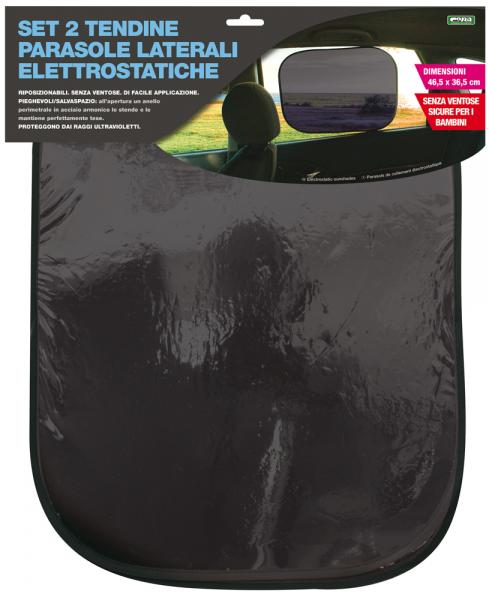 Set 2 Tendine Parasole Elettrostatiche CORA 36,5 X 46,5