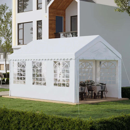 Tendone-per-Feste-6x4m-con-Pareti-Rimovibili,-Porte-e-6-Finestre,-Bianco-t01-0805