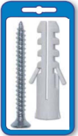 TENGO---20-RASSELLI-IN-NYLON-DIAMETRO-4MM-CON-VITE-A-TESTA-PIANA-SVASATA