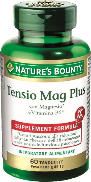 TENSIO-MAG-PLUS-integratore-alimentare-60-tavolette-Nature's-Bounty