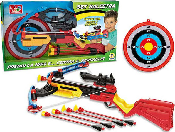 Teorema Arma giocattolo Balestra con bersaglio e frecce Sport e tempo libero/Sport/Tiro con l'arco/Bersagli Scontolo.net - Potenza, Commerciovirtuoso.it