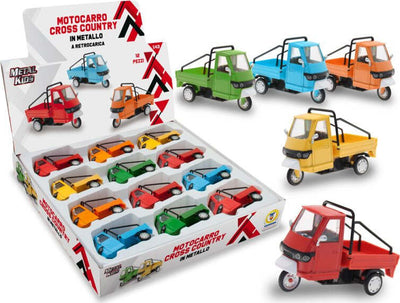 Teorema-Motocarro-In-Metallo-Retrocarica-Scala-1:43-10cm-Assortito