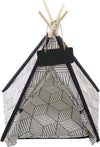 Tepee Letto Cuscino Lavagna Rimovibile Lavabile Portatile Per Animali 50x50x70cm Prodotti per animali > Prodotti per Cani > Cucce Trade Shop italia - Napoli, Commerciovirtuoso.it