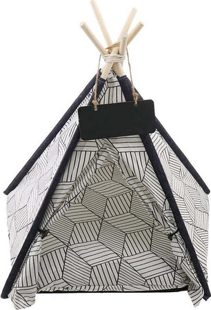 Tepee Letto Cuscino Lavagna Rimovibile Lavabile Portatile Per Animali 50x50x70cm Prodotti per animali > Prodotti per Cani > Cucce Trade Shop italia - Napoli, Commerciovirtuoso.it