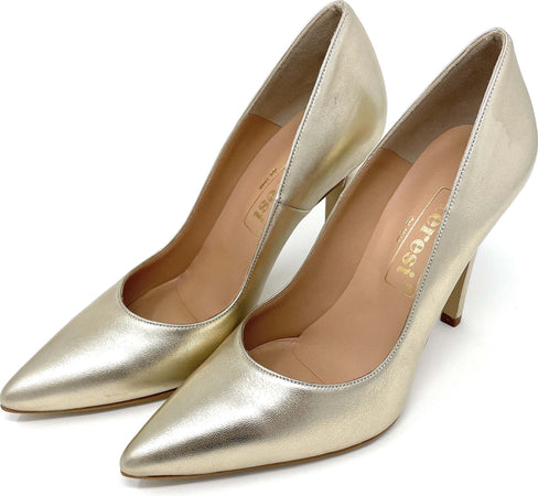 Teresi-décolté-satin-platino-tacco-100