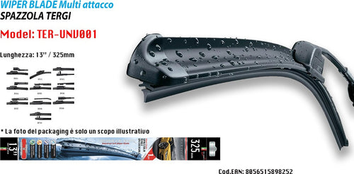 Tergicristallo Da 13? Per Auto Universale Ricambio Maxtech Ter-unv001 Auto e Moto/Parti per auto/Tergicristalli e parti/Spazzole di ricambio Trade Shop italia - Napoli, Commerciovirtuoso.it