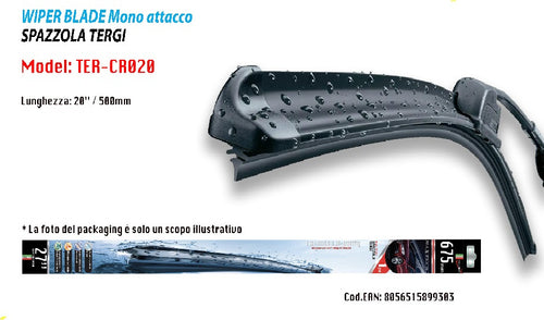 Tergicristallo Morbido Spazzola Auto Ricambio Maxtech Da 20? Ter-cr020 Auto e Moto/Parti per auto/Tergicristalli e parti/Spazzole di ricambio Trade Shop italia - Napoli, Commerciovirtuoso.it