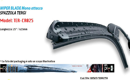 Tergicristallo Morbido Spazzola Ricambio Per Auto Maxtech Da 25? Ter-cr025 Auto e Moto/Parti per auto/Tergicristalli e parti/Spazzole di ricambio Trade Shop italia - Napoli, Commerciovirtuoso.it