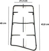 TERIM ONOFRI GRIGLIA SMALTATA NERA 2 FUOCHI DESTRA CUCINA GAS 43,8 x 40 x 21,3 CM Casa e cucina/Grandi elettrodomestici/Accessori e parti di ricambio/Ricambi e accessori per piani cottura/Griglie per piani cottura Rossi Ricambi - Venetico Marina, Commerciovirtuoso.it
