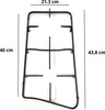 TERIM ONOFRI GRIGLIA SMALTATA NERA 2 FUOCHI DESTRA CUCINA GAS 43,8 x 40 x 21,3 CM Casa e cucina/Grandi elettrodomestici/Accessori e parti di ricambio/Ricambi e accessori per piani cottura/Griglie per piani cottura Rossi Ricambi - Venetico Marina, Commerciovirtuoso.it