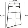 TERIM ONOFRI GRIGLIA SMALTATA NERA 2 FUOCHI SINISTRA CUCINA GAS 43,8x 40x21,3CM Casa e cucina/Grandi elettrodomestici/Accessori e parti di ricambio/Ricambi e accessori per piani cottura/Griglie per piani cottura Rossi Ricambi - Venetico Marina, Commerciovirtuoso.it