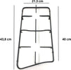 TERIM ONOFRI GRIGLIA SMALTATA NERA 2 FUOCHI SINISTRA CUCINA GAS 43,8x 40x21,3CM Casa e cucina/Grandi elettrodomestici/Accessori e parti di ricambio/Ricambi e accessori per piani cottura/Griglie per piani cottura Rossi Ricambi - Venetico Marina, Commerciovirtuoso.it