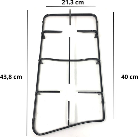 TERIM ONOFRI GRIGLIA SMALTATA NERA 2 FUOCHI SINISTRA CUCINA GAS 43,8x 40x21,3CM Casa e cucina/Grandi elettrodomestici/Accessori e parti di ricambio/Ricambi e accessori per piani cottura/Griglie per piani cottura Rossi Ricambi - Venetico Marina, Commerciovirtuoso.it