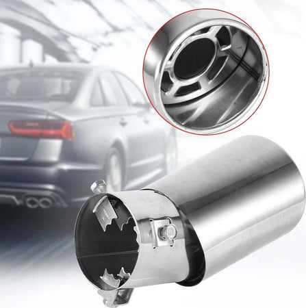 Terminale Di Scarico Marmitta Universale Posteriore 62mm In Acciaio Silenziatore Auto e Moto/Parti per auto/Tubi e sistemi di scarico/Terminali di scarico e parti/Terminali di scarico Trade Shop italia - Napoli, Commerciovirtuoso.it