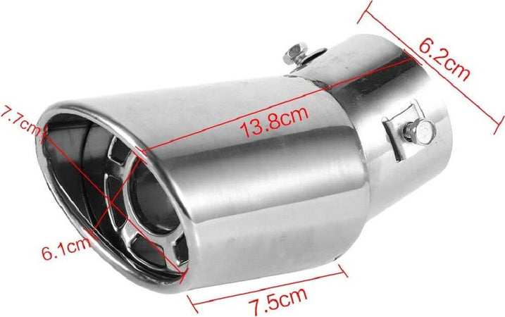 Terminale Di Scarico Marmitta Universale Posteriore 62mm In Acciaio Silenziatore Auto e Moto/Parti per auto/Tubi e sistemi di scarico/Terminali di scarico e parti/Terminali di scarico Trade Shop italia - Napoli, Commerciovirtuoso.it