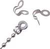 TERMINALE-'EASY'-PER-CATENA-Ø-3,6-mm-/-cf.25-pezzi---nichelato