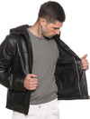 Terminator---Giacca-Uomo-Nera-con-Cappuccio-in-vera-pelle
