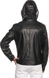 Terminator---Giacca-Uomo-Nera-con-Cappuccio-in-vera-pelle