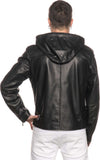 Terminator---Giacca-Uomo-Nera-con-Cappuccio-in-vera-pelle