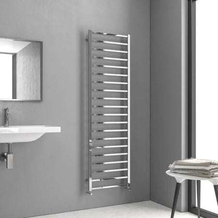 Termoarredo Scaldasalviette Cromato Design Moderno - Karnak - Termoarredi Karag
