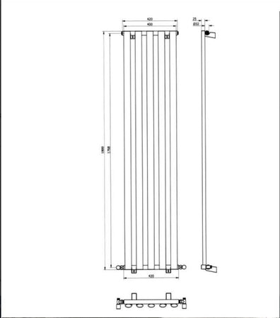 Termoarredo-Radiatore-bagno-DIVINA-42x180cm