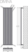 Termoarredo Radiatore Cromato Tubi Verticali Design - 180x42 Fai da te/Prodotti per la costruzione/Riscaldamento e raffreddamento/Impianti di riscaldamento centralizzato e accessori/Radiatori Shopbagno.it - Roma, Commerciovirtuoso.it