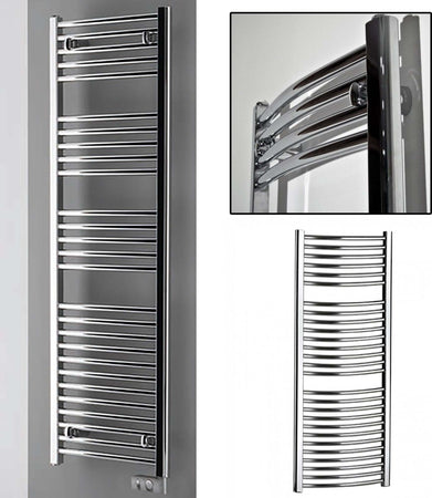 TERMOARREDO TERMOSIFONE BAGNO SCALDASALVIETTE CROMO CURVO CALORIFERO RADIATORE Fai da te/Prodotti per la costruzione/Riscaldamento e raffreddamento/Impianti di riscaldamento centralizzato e accessori/Radiatori Trade Shop italia - Napoli, Commerciovirtuoso.it