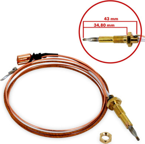 Termocoppia-Valvola-Sicurezza-Fuoco-Tripla-Corona-Cucina-Gas-Franke-Compatibile