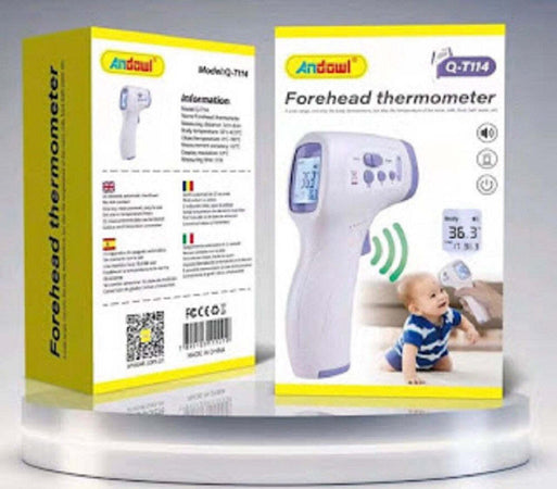 Termometro Digitale Senza Contatto Per Misurazione Della Fronte Bambini Q-t114 Salute e cura della persona/Prodotti e apparecchiature mediche/Apparecchi diagnostici e di monitoraggio/Termometri e accessori/Termometri/Termometri da fronte Trade Shop italia - Napoli, Commerciovirtuoso.it
