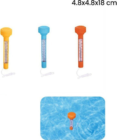 Termometro Galleggiante Piscina Con Cordicella Display 3 Colori Assortiti 58697 Giardino e giardinaggio/Piscine vasche idromassaggio e accessori/Termometri Trade Shop italia - Napoli, Commerciovirtuoso.it