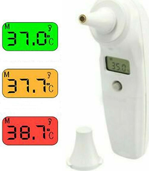 Termometro Infrarossi Digitale Orecchio Con Display 3 Colori 32.0 A 42.9?c 1 Sec Giocattoli e infanzia > Prima Infanzia e Premaman > Termometri Trade Shop italia - Napoli, Commerciovirtuoso.it