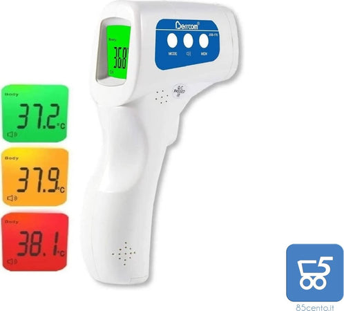 Termometro infrarossi misurazione temperatura corporea senza contatto Berrcom JXB-178