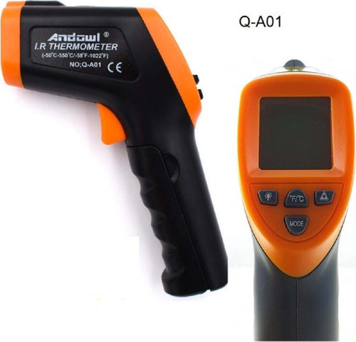 Termometro Pistola Digitale Per Temperatura A Infrarossi Senza Contatto Q-a01 Commercio Industria e Scienza/Test e misurazione/Temperatura e umidità/Termometri/Termometri a infrarossi Trade Shop italia - Napoli, Commerciovirtuoso.it