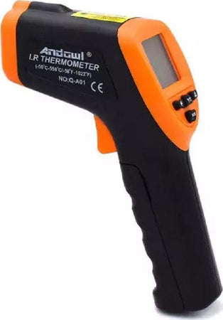 Termometro Pistola Digitale Per Temperatura A Infrarossi Senza Contatto Q-a01 Commercio Industria e Scienza/Test e misurazione/Temperatura e umidità/Termometri/Termometri a infrarossi Trade Shop italia - Napoli, Commerciovirtuoso.it