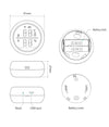 Termometro Smart Wifi Sensore Temperatura Umidita App Ifttt Smart Life Alexa Google