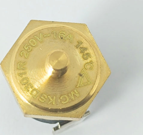 Termostato 145°C riarmo manuale ricambio per macchina caffe Faber slot originale CE05 Casa e cucina/Elettrodomestici per la cucina/Macchine da caffè/Parti di ricambio per macchine da caffè/Componenti interne ed esterne per macchine da caffè Rossi Ricambi - Venetico Marina, Commerciovirtuoso.it