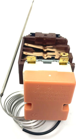 TERMOSTATO COMMUTATORE 5 POSIZIONI FORNO ELETTRICO UNIVERSALE - 2 CONTATTI Casa e cucina/Grandi elettrodomestici/Accessori e parti di ricambio/Ricambi e accessori per forni/Termostati per forni Rossi Ricambi - Venetico Marina, Commerciovirtuoso.it