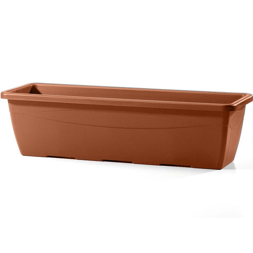 Vaso rettangolare Tirol per fiori e piante da giardino